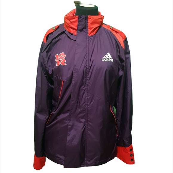 Adidas men Zip Front Nylon Jacket size Small - Picture 1 of 9